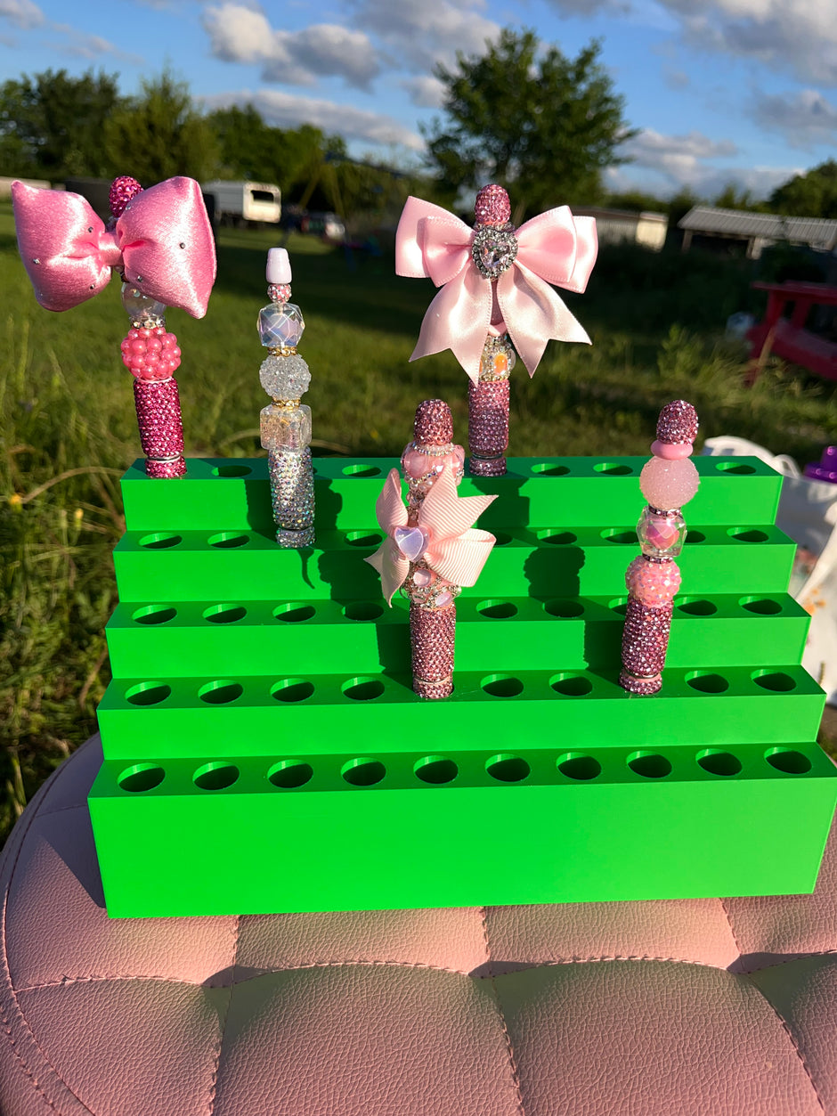 Pen Display for Clay Rhinestone Pens (fits 50 pens)