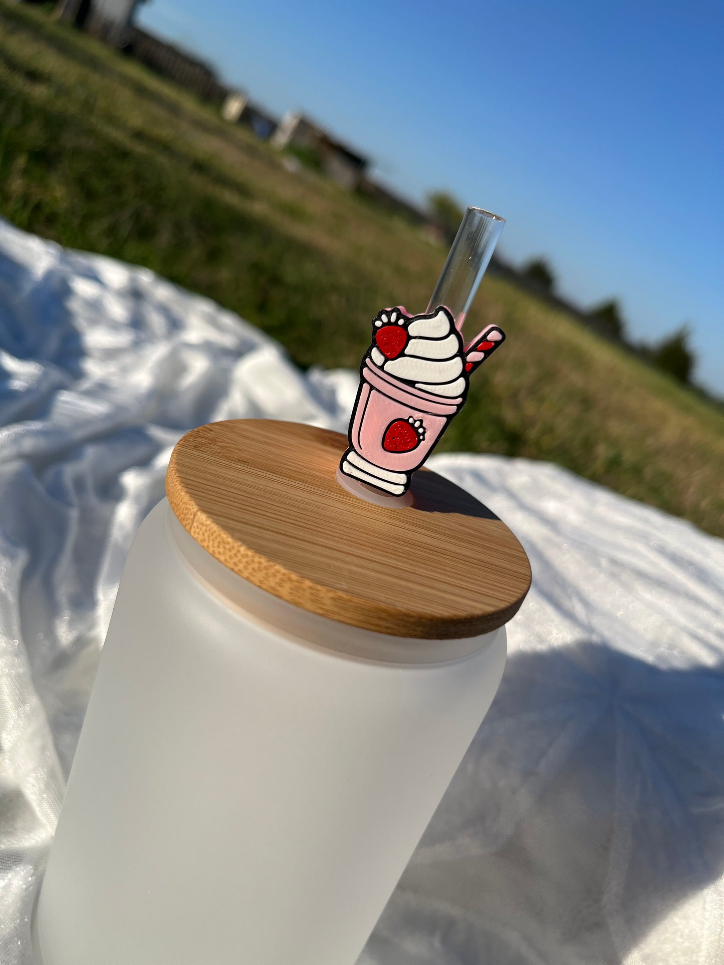 3D Printed Straw Toppers