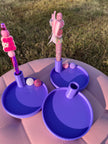 Circle Pen Stand with Tray for Regular or Rhinestone Pens