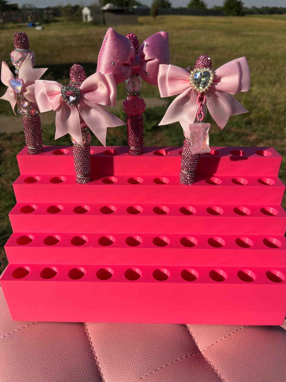 Pen Display for 50 Clay Rhinestone Pens (15mm)
