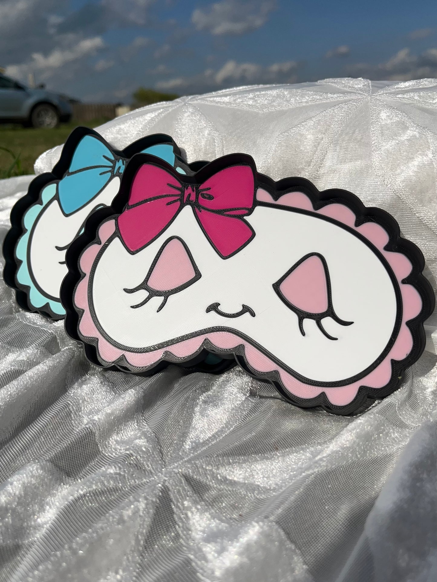 3D Printed “Eye Mask” Trinket Dish