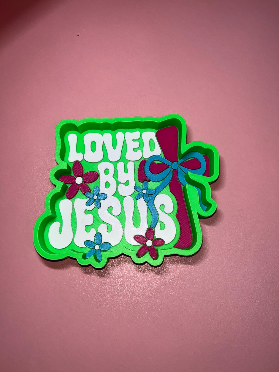 Loved By Jesus Trinket Dish/Tray
