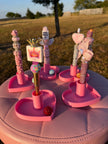 *Universal Size Heart Pen Stand with Tray (21mm)