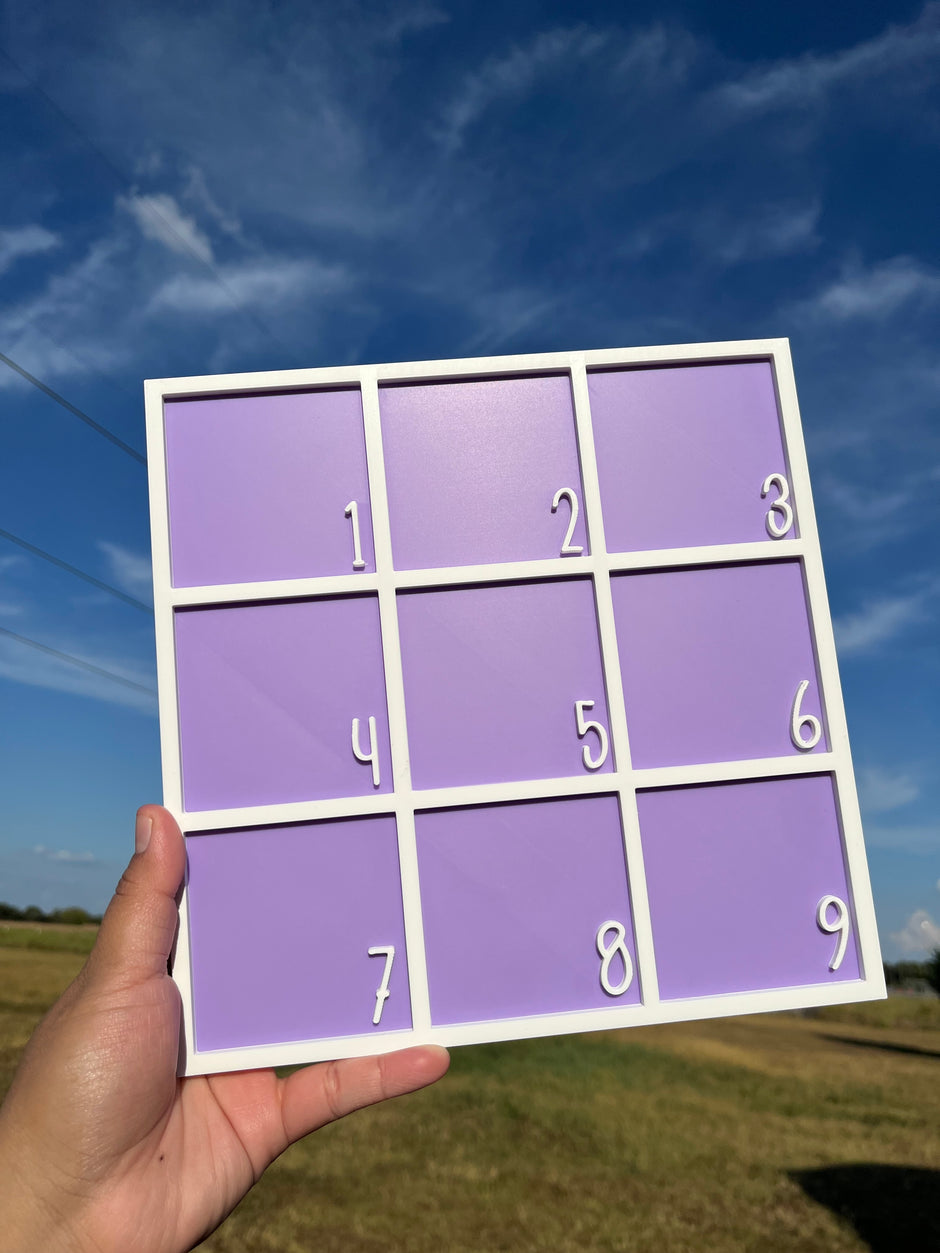 Claim Board 1-9