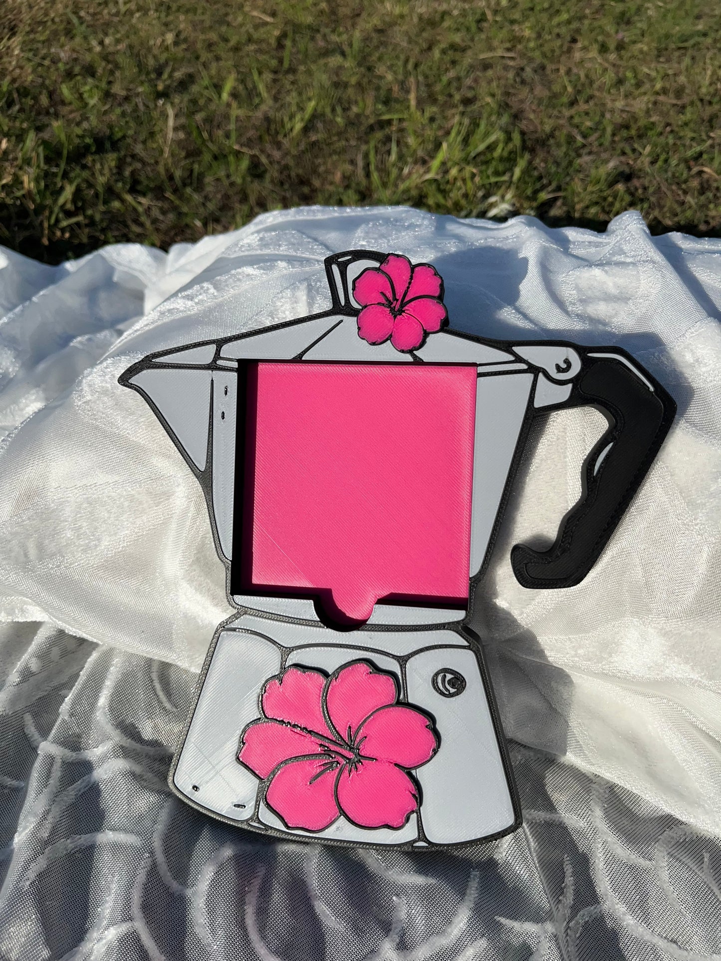 3D Printed “Coffee” Sticky Notes Holder