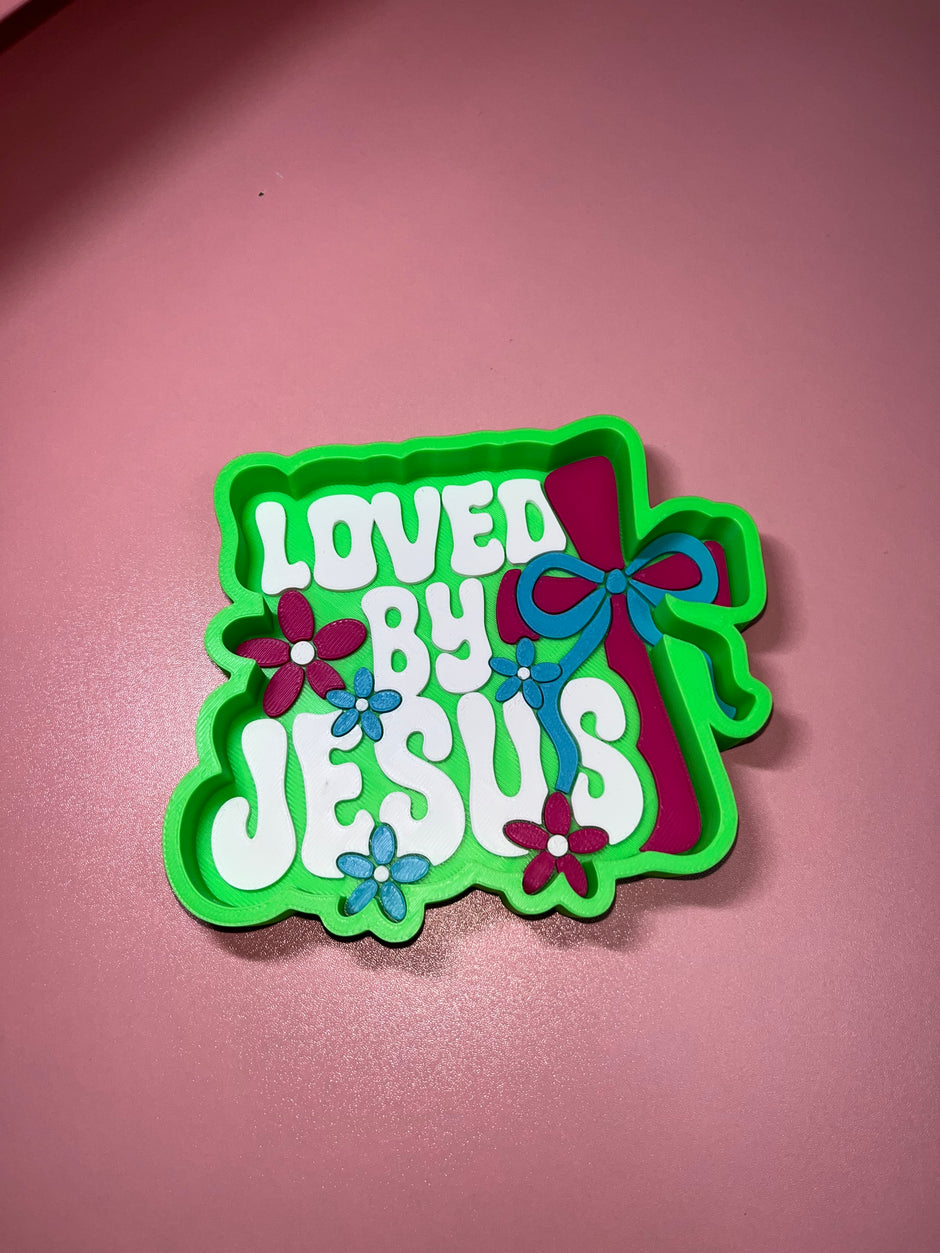 Loved By Jesus Trinket Dish/Tray