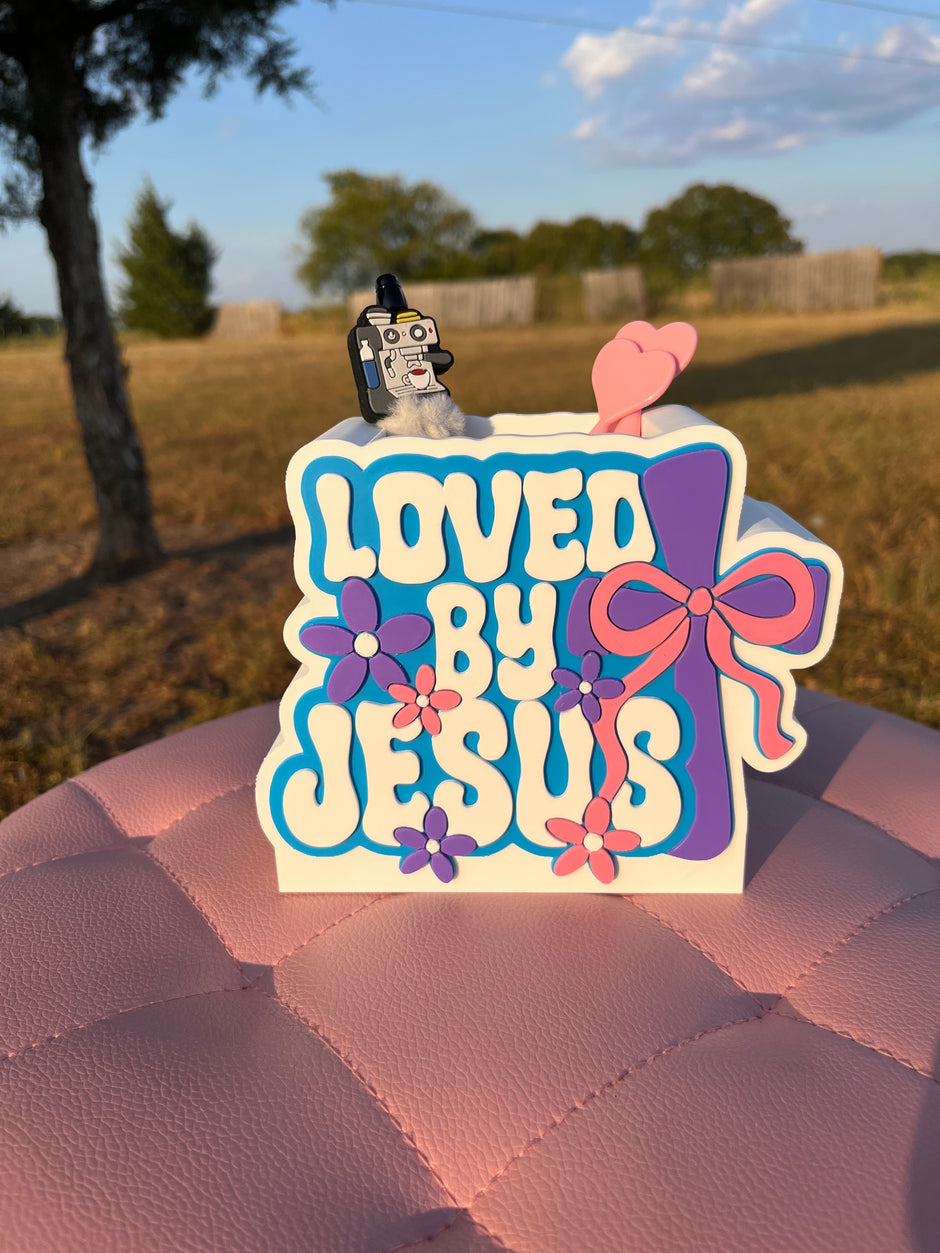 Loved by Jesus Pen Holder