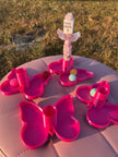 Butterfly Pen Stand with Tray for Clay Pens Only (21mm)
