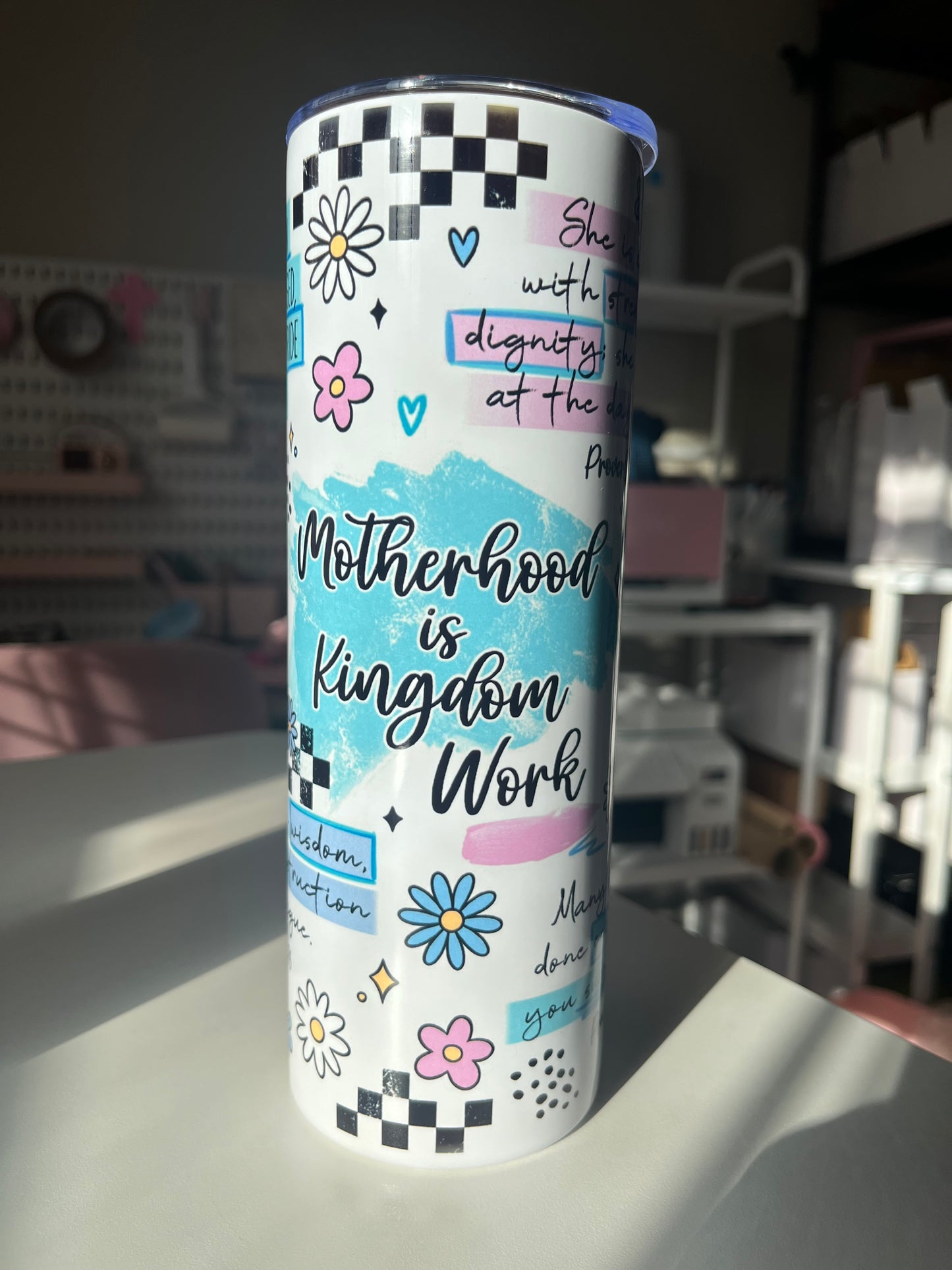 Motherhood & Faith 20oz Stainless Steel Tumblers