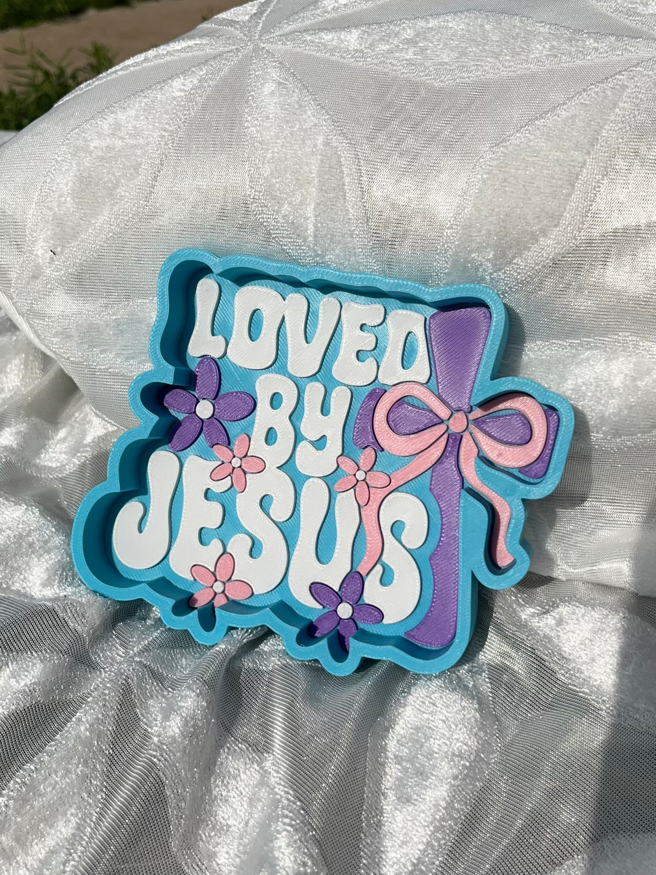 Loved By Jesus Trinket Dish/Tray