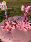 Flower Pen Stand with Tray