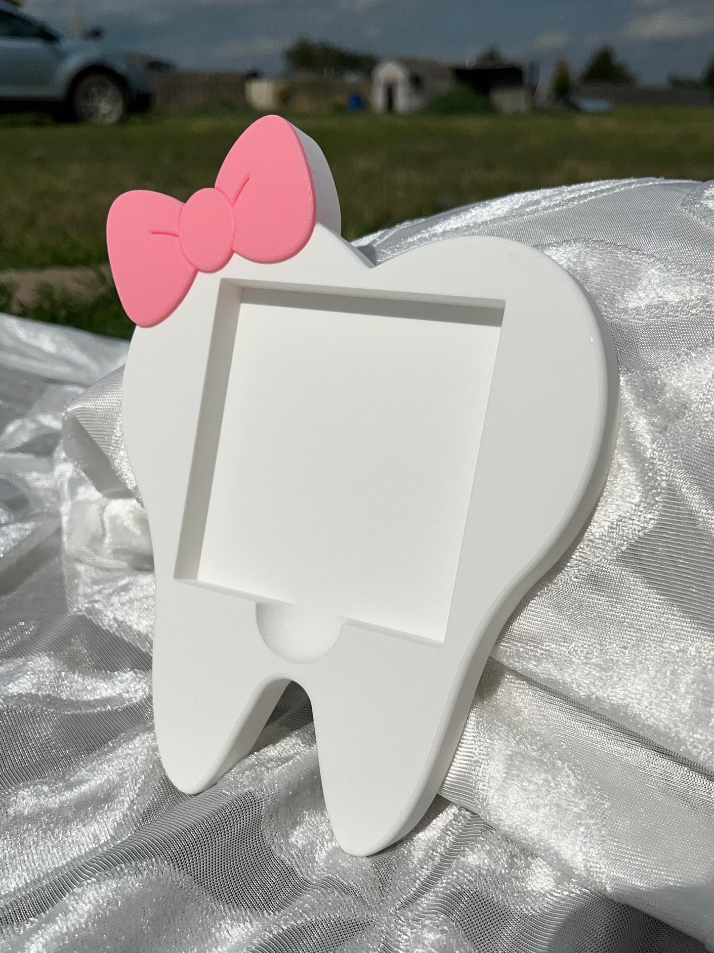 3D Printed “Tooth” Sticky Notes Holder