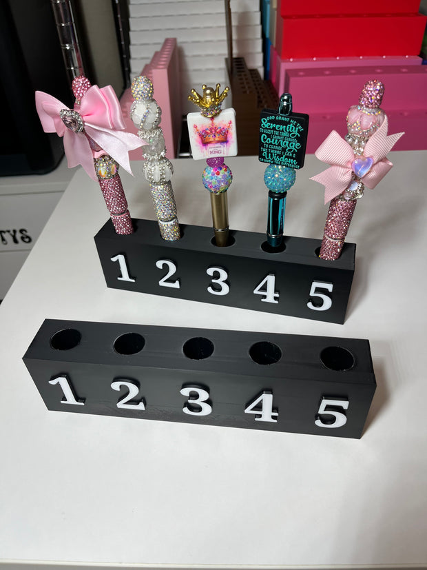 Pen Display for 5 Pens (regular or rhinestone pens only)
