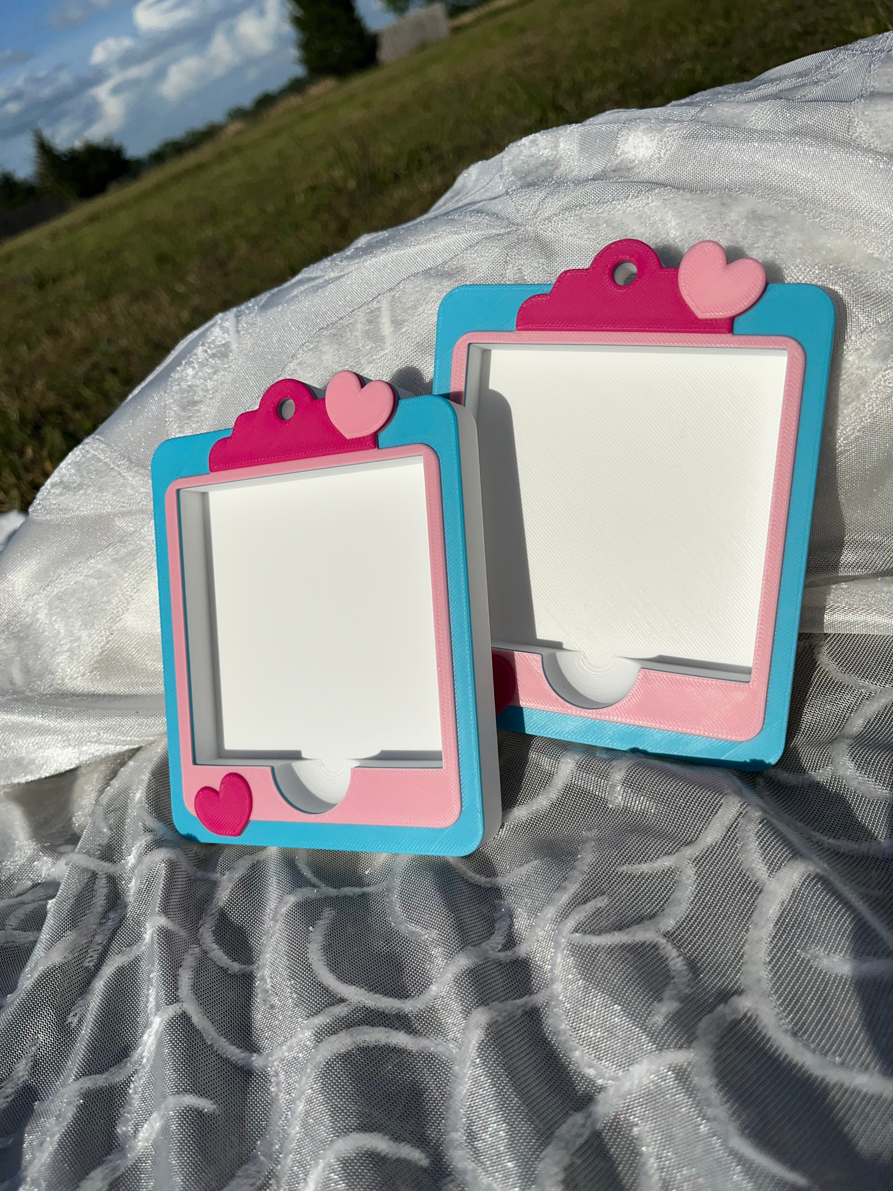 Clipboard Sticky Notes Holder