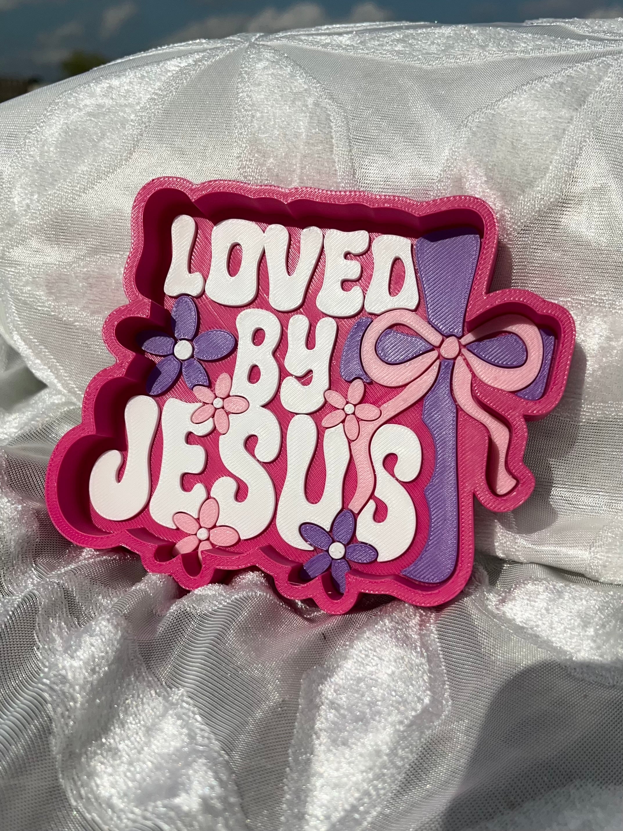 Loved By Jesus Trinket Dish/Tray