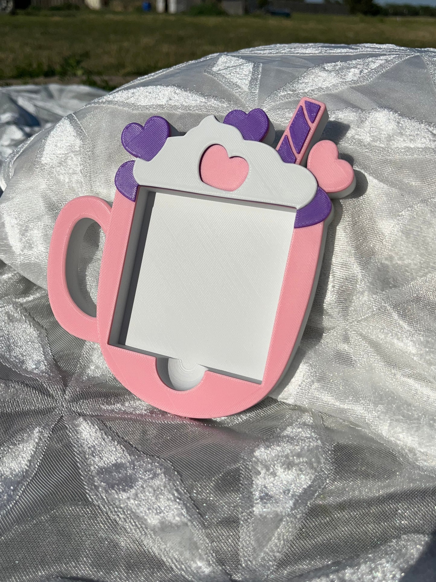 3D Printed “Coffee Mug” Sticky Notes Holder