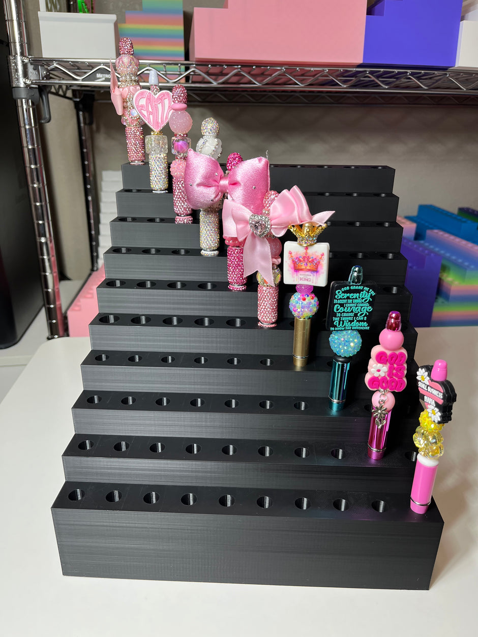 Pen Display for 100 Pens fits Both Regular and Rhinestone (10mm,15mm)