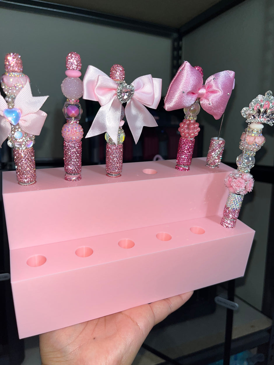 Pen Display for 12 Clay Rhinestone Pens (15mm)