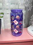 Book Romance 16oz glass cup