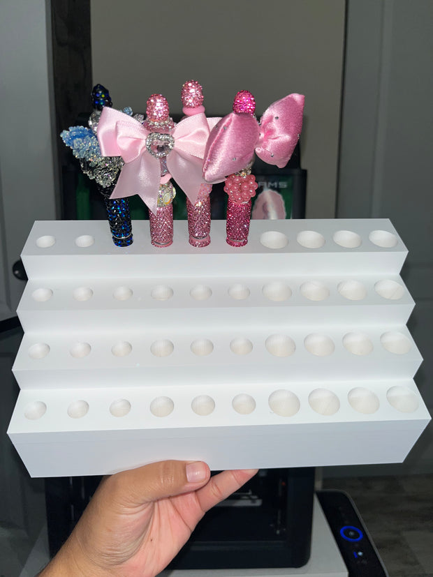 Pen Display for different size pens (fits 40 pens)