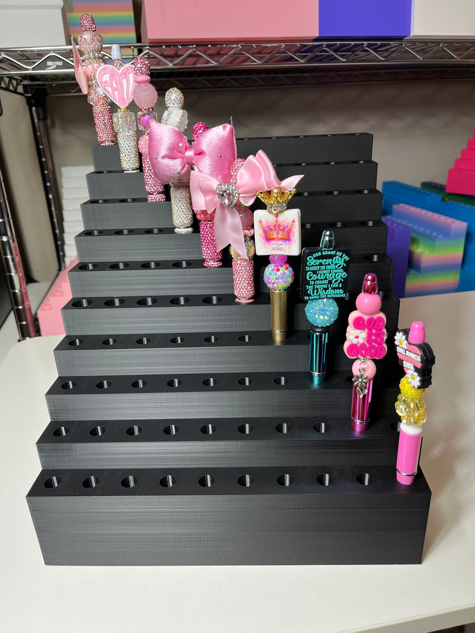 Pen Display for 100 Pens fits Both Regular and Rhinestone (10mm,15mm)