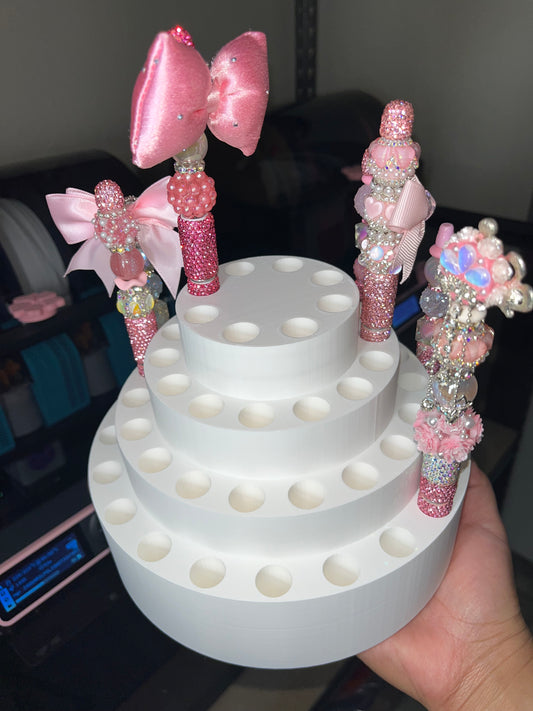 3D Printed Round Pen Display for FANCY Pens