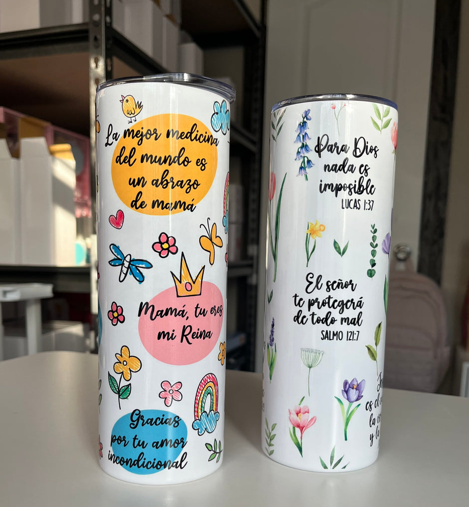 Mujer Virtuosa 20oz stainless steel tumblers