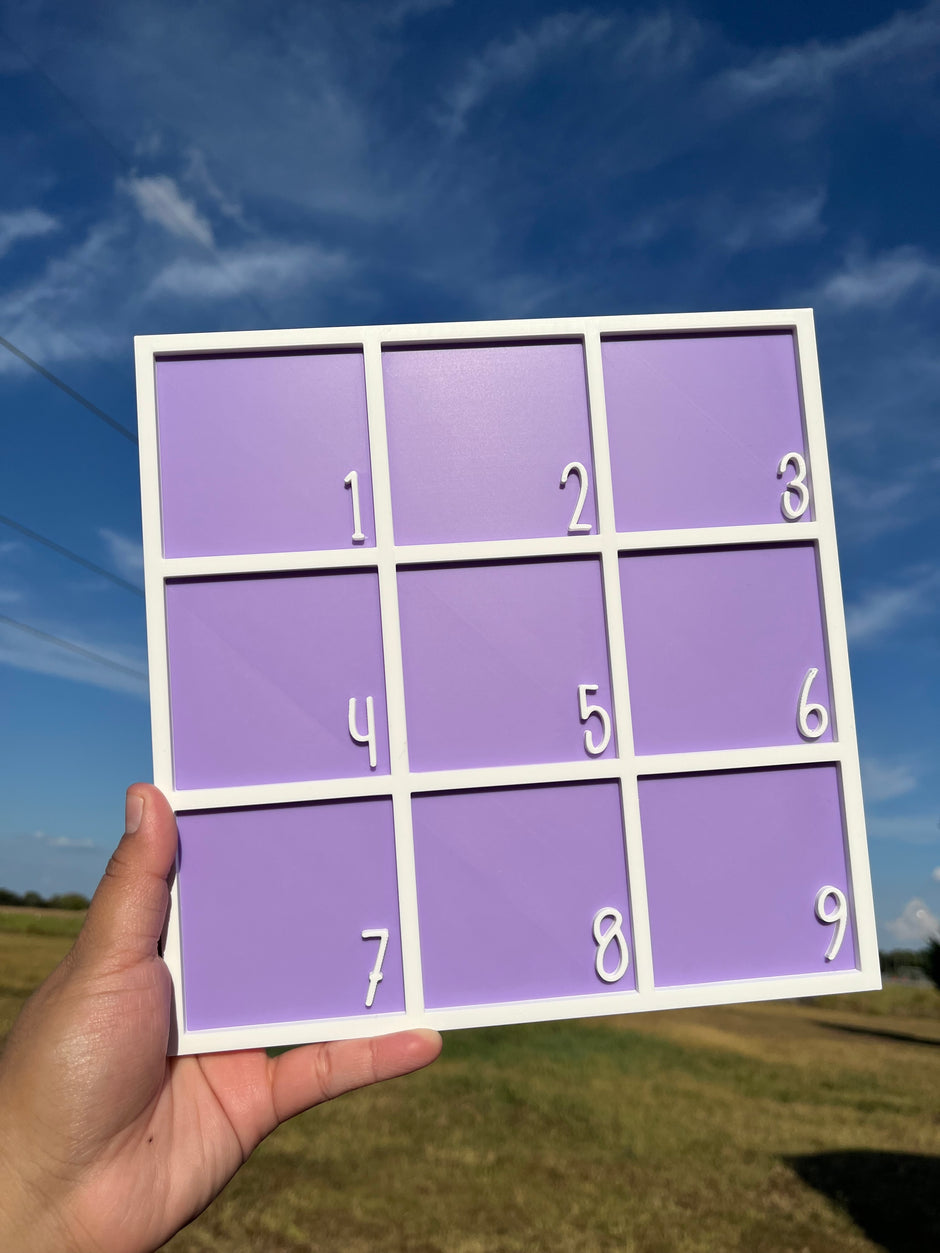 Claim Board 1-9