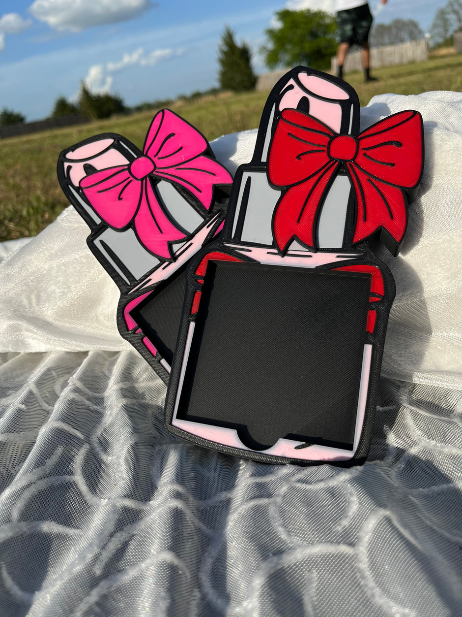 Lipstick Sticky Notes Holder