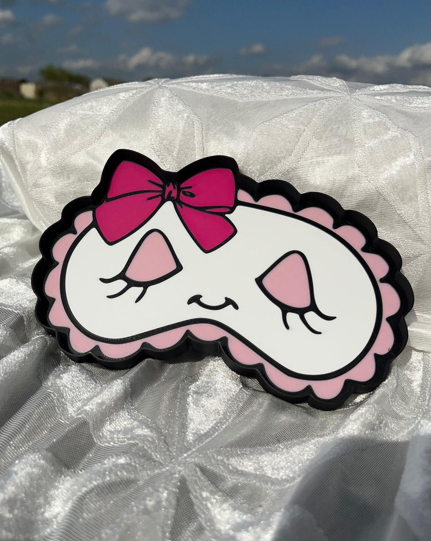 3D Printed “Eye Mask” Trinket Dish