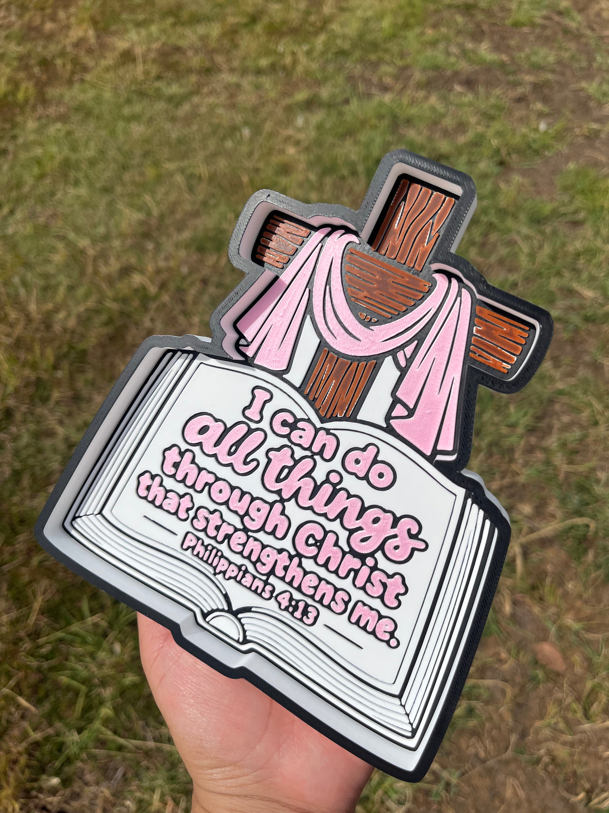 Faith Bible Verse Trinket Tray