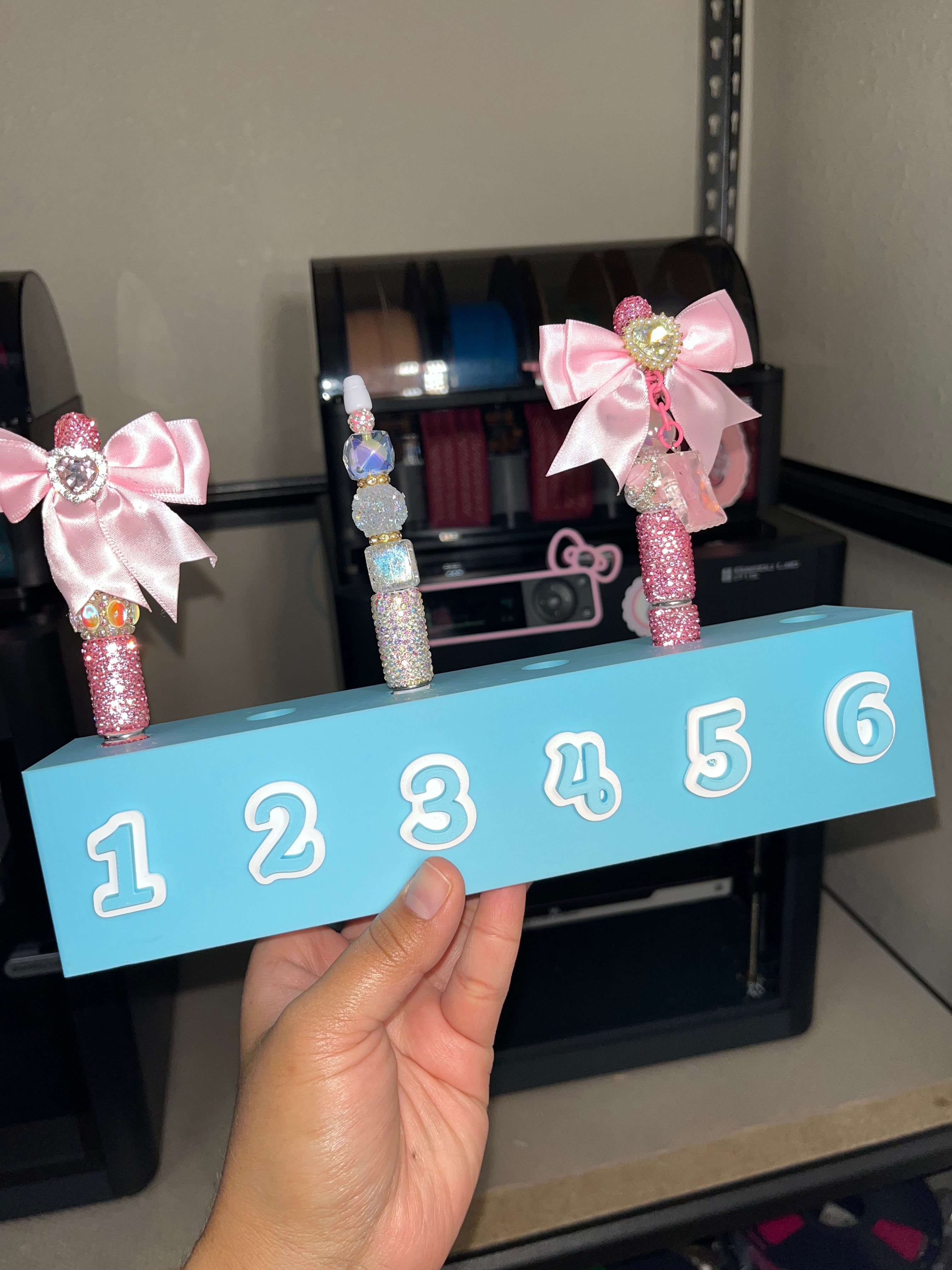 Pen Display for 6 Pens (13mm, 15mm, 20mm)