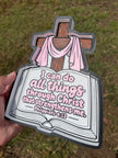 Faith Bible Verse Trinket Tray