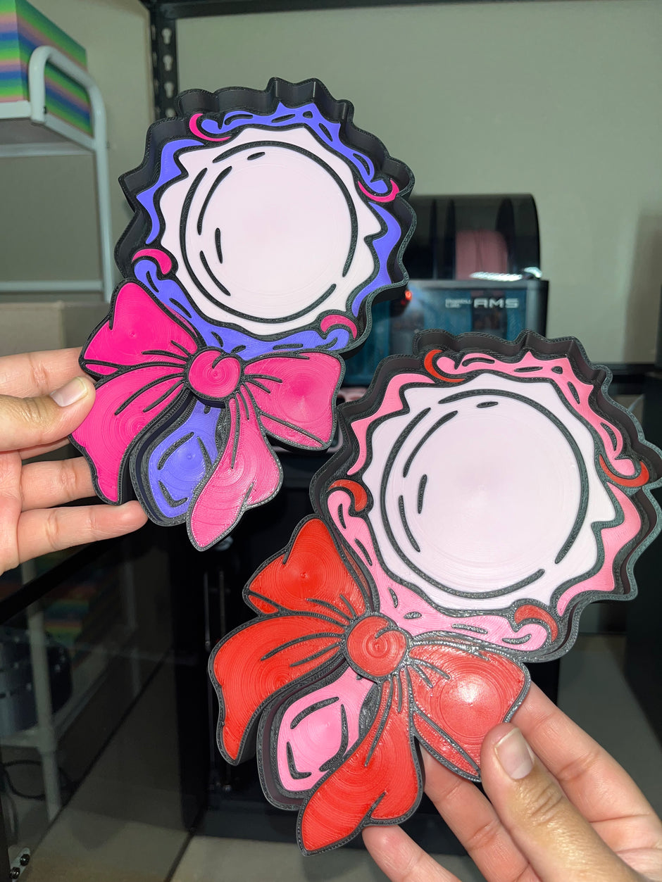 Handheld Mirror Trinket Dish