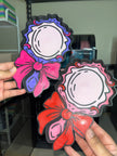 Handheld Mirror Trinket Dish