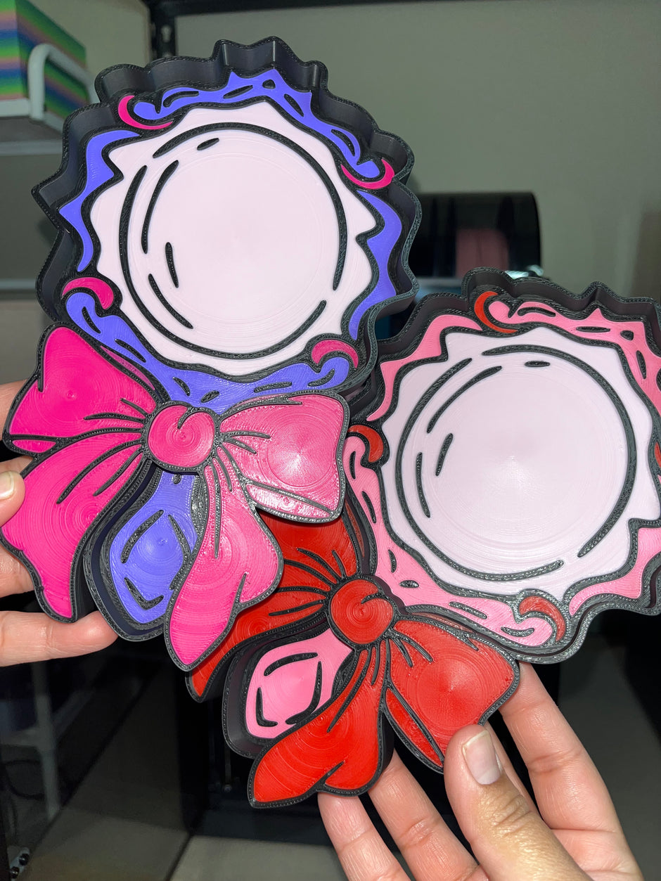 Handheld Mirror Trinket Dish