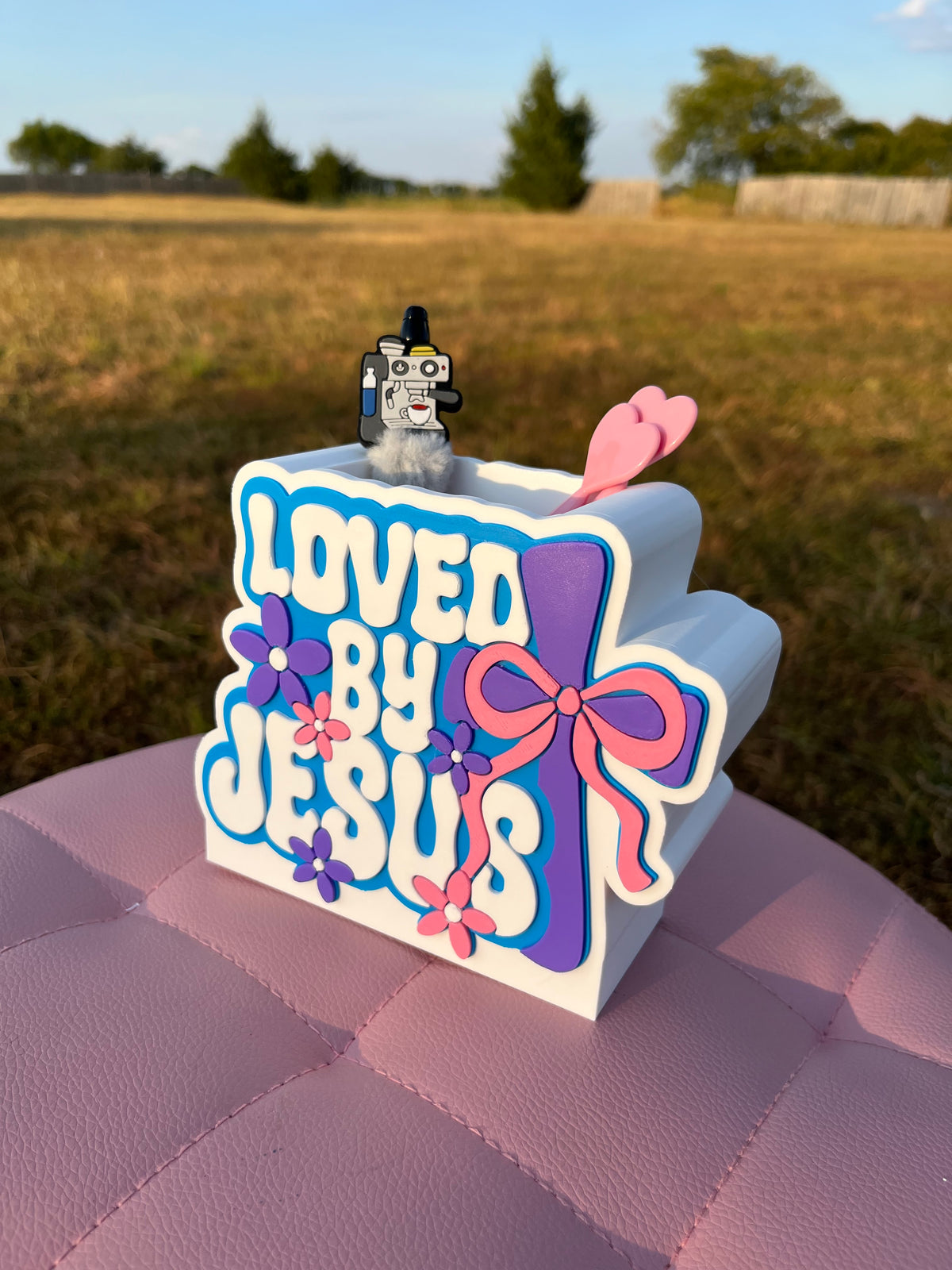 Loved by Jesus Pen Holder