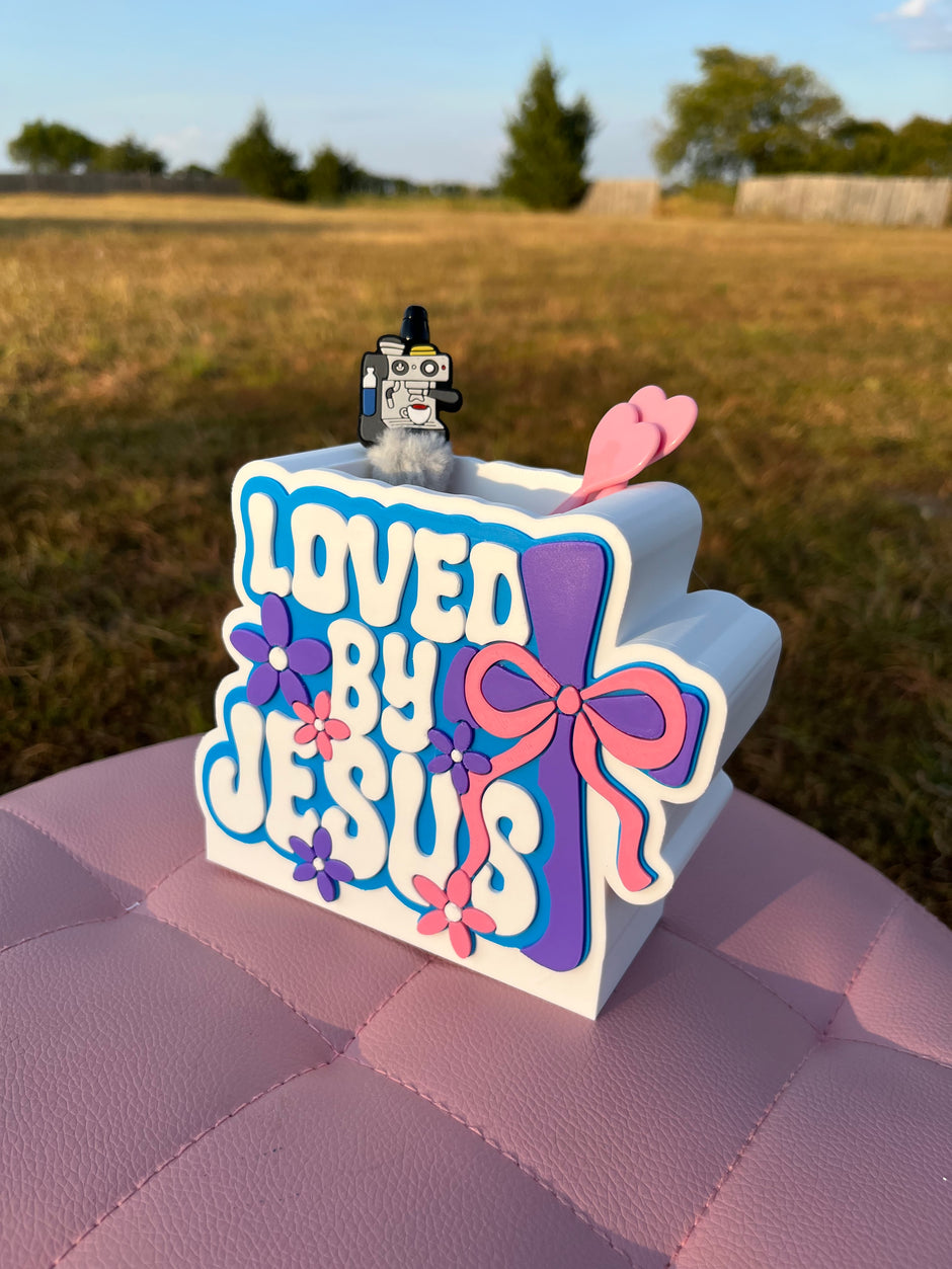 Loved by Jesus Pen Holder