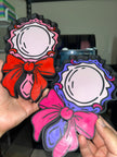 Handheld Mirror Trinket Dish