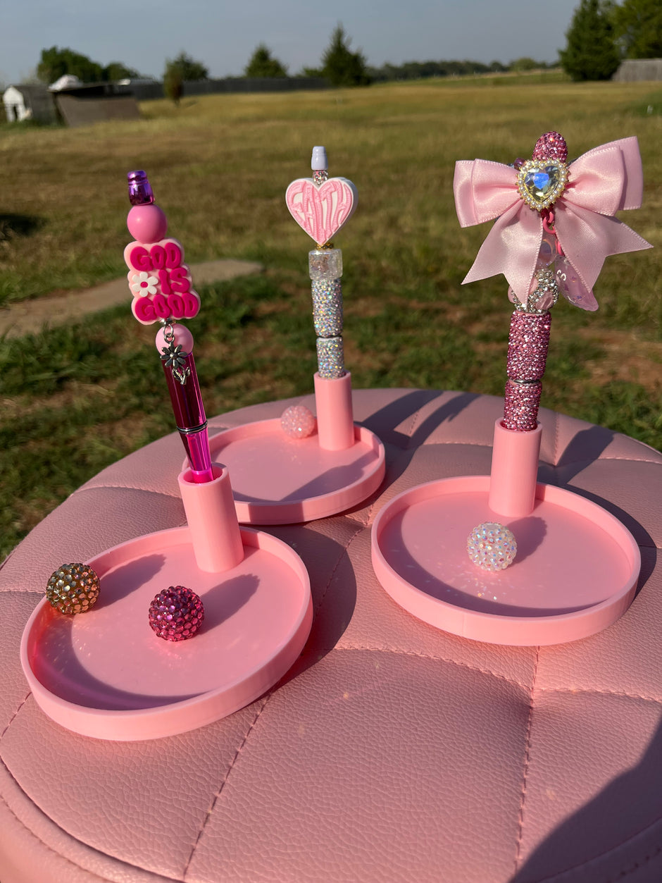Circle Pen Stand with Tray