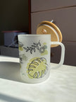 Proverbs 31:25 frosted glass cup or mug