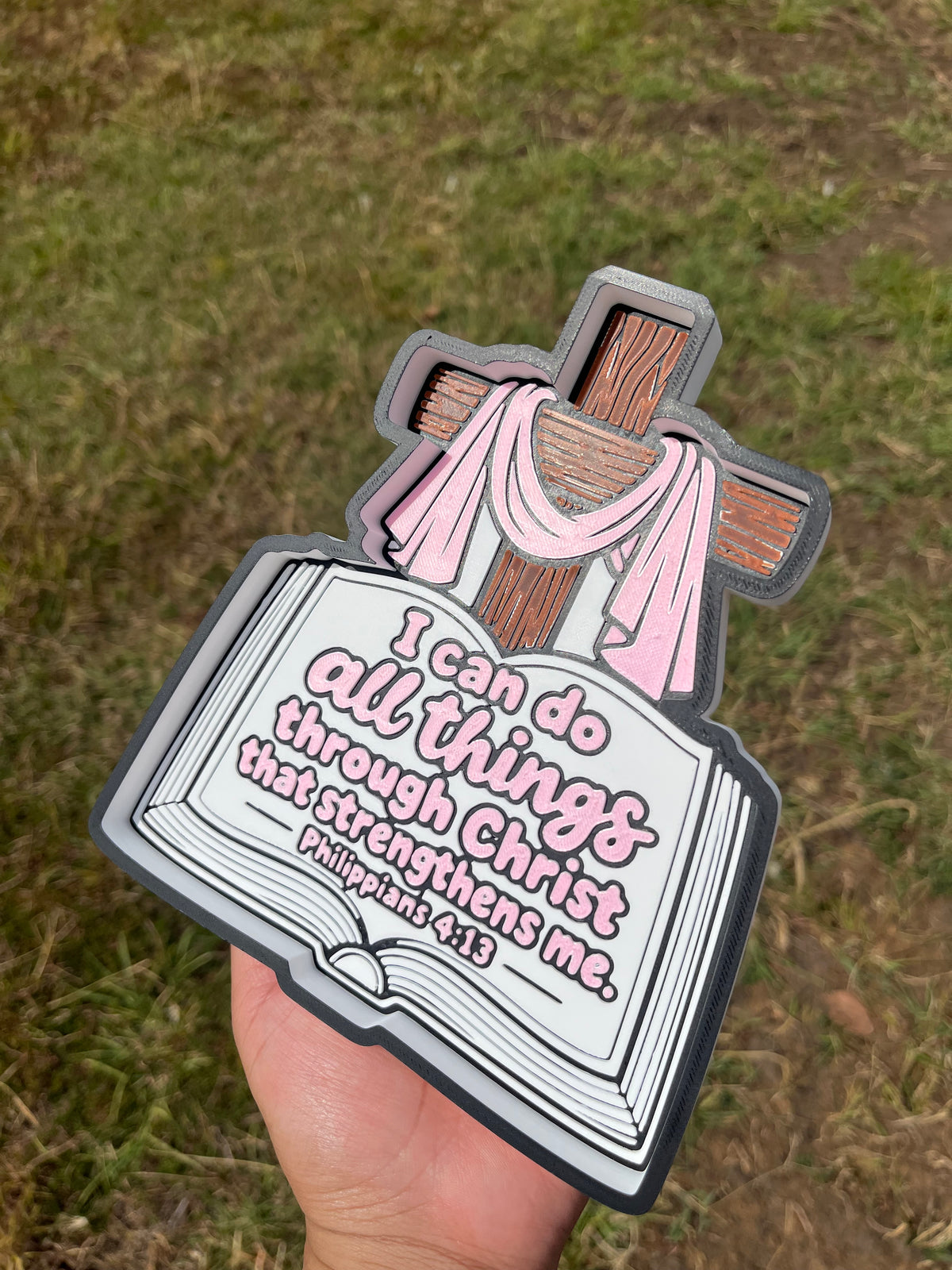 Faith Bible Verse Trinket Tray