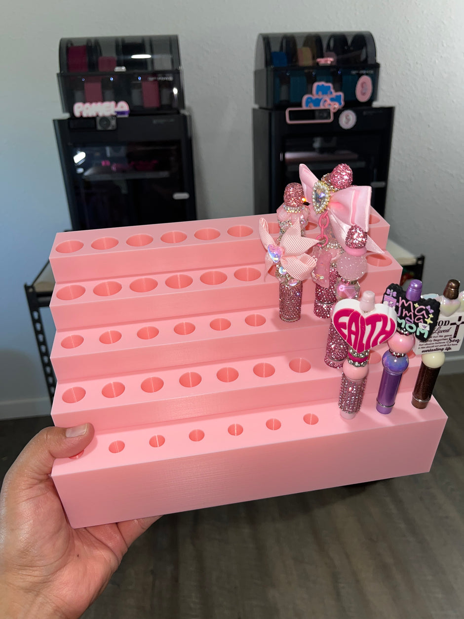 Pen Display for 50 different size pens (10mm, 15mm, 20mm)