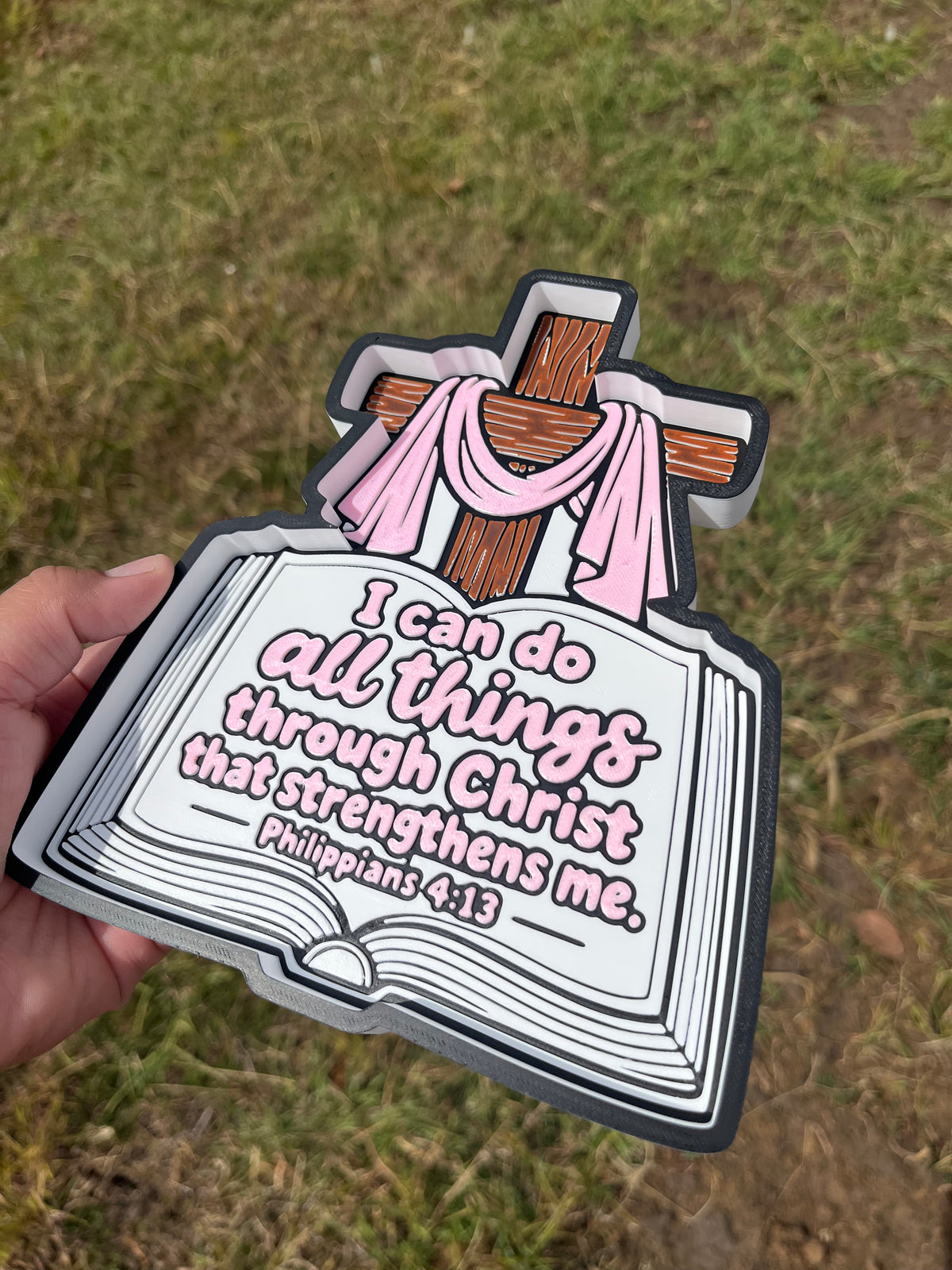 Faith Bible Verse Trinket Tray