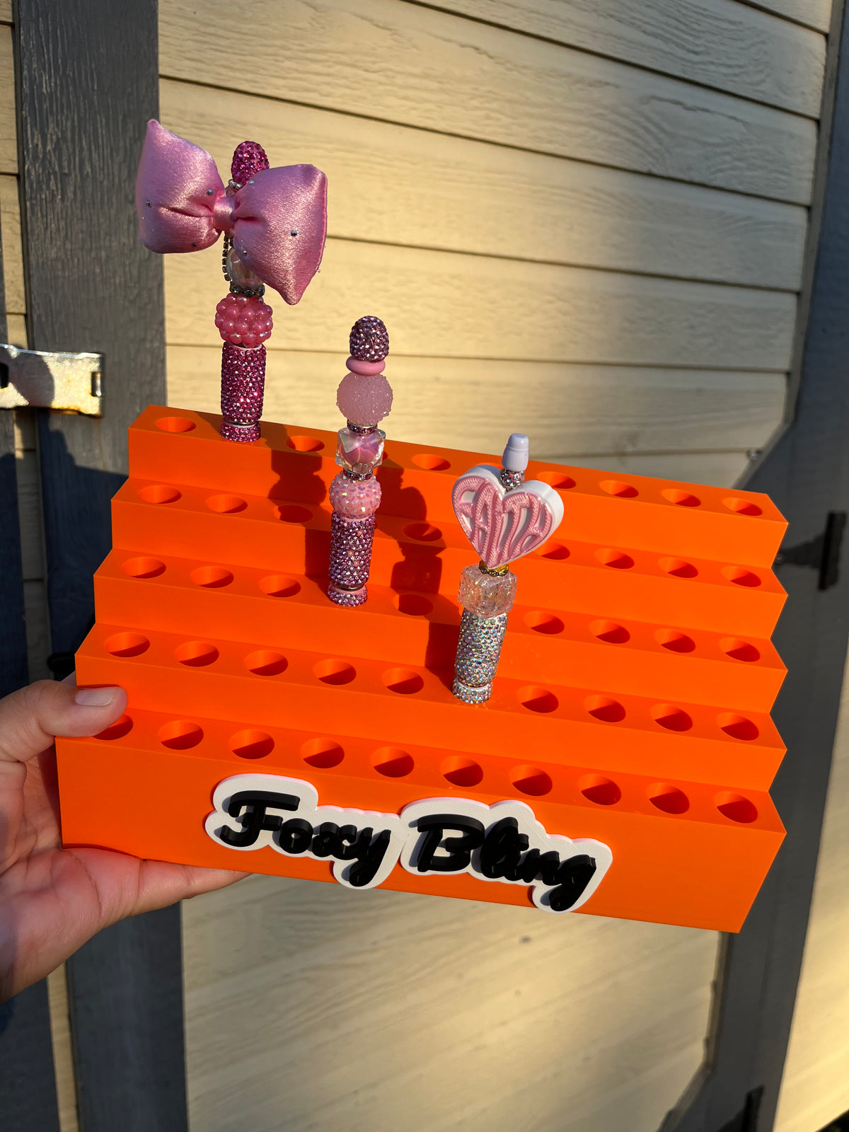 Pen Display for 50 Clay Rhinestone Pens (15mm)