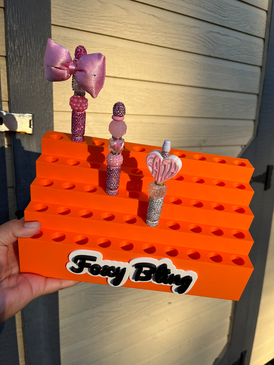 Pen Display for 50 Clay Rhinestone Pens (15mm)