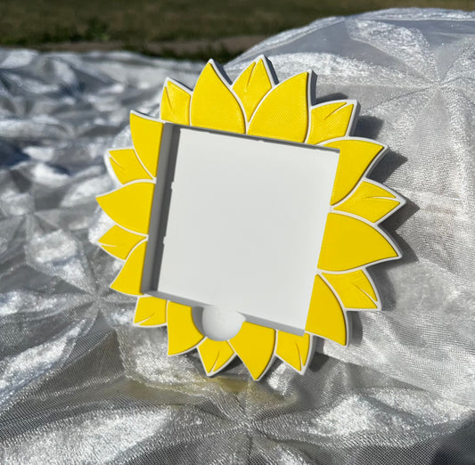 3D Printed “Sunflower” Sticky Notes Holder