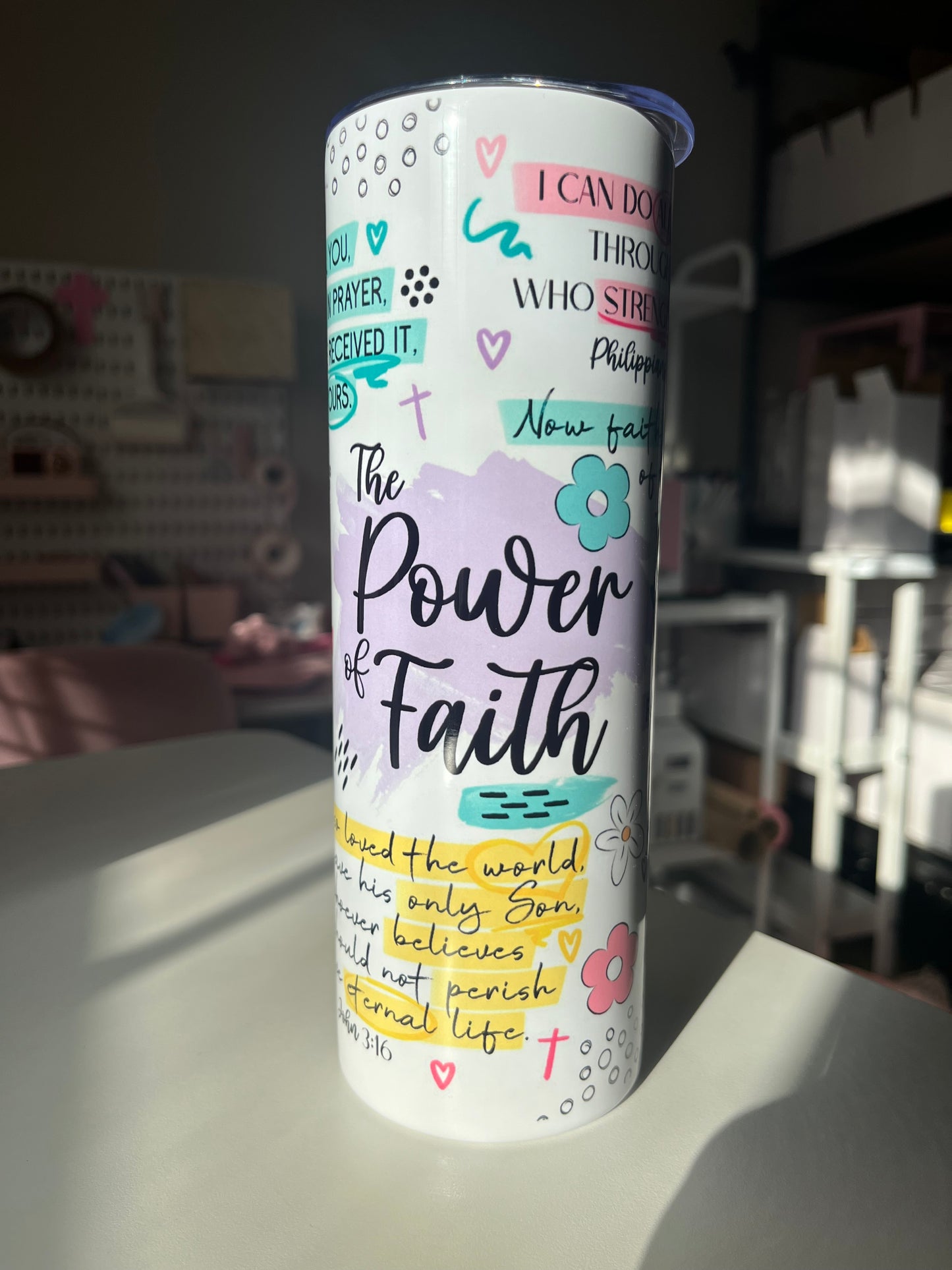 Motherhood & Faith 20oz Stainless Steel Tumblers