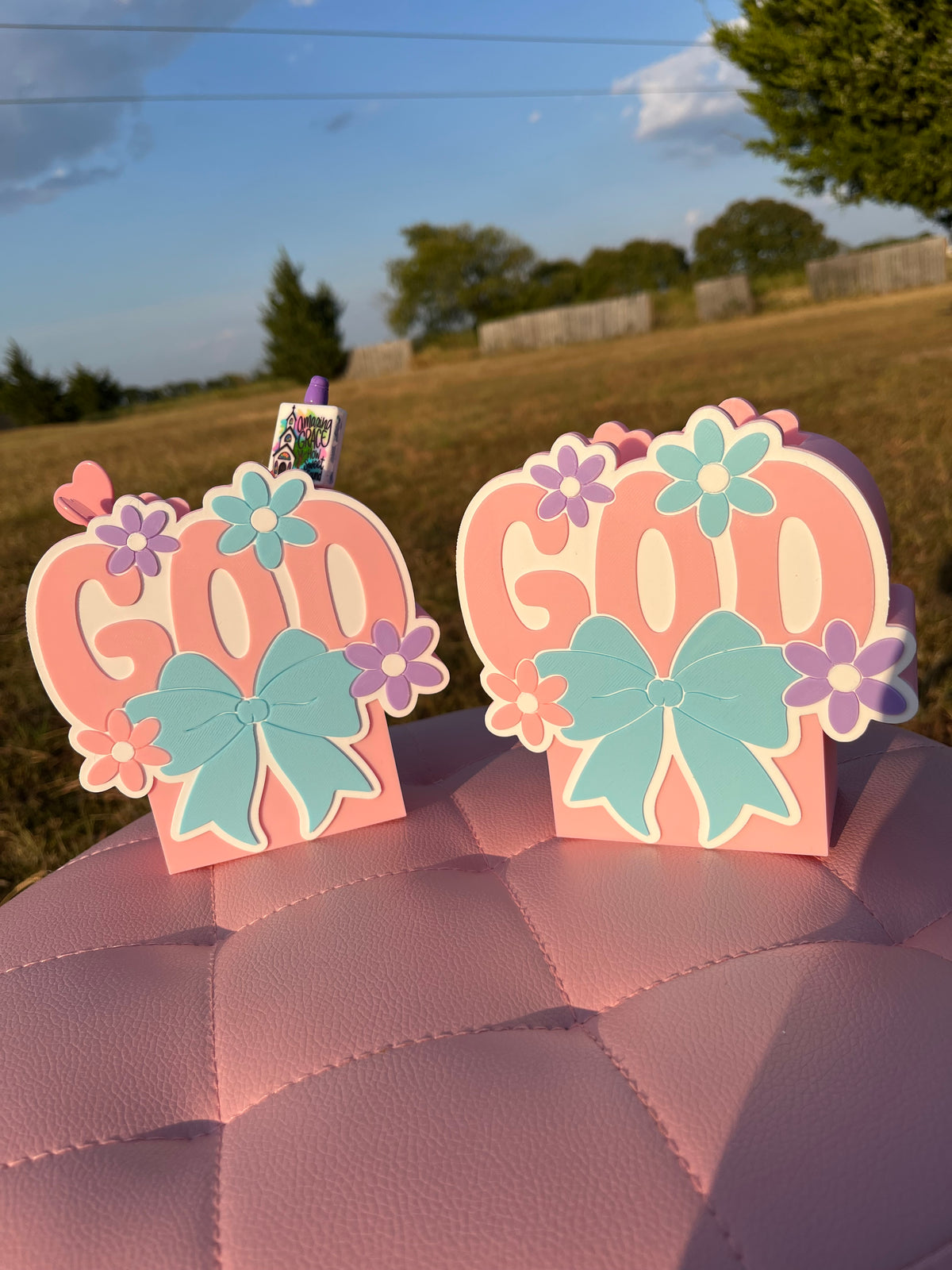 Pen Holder with name “God”
