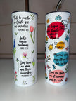 Mujer Virtuosa 20oz stainless steel tumblers